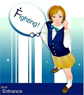 EPS 학생 여자 교복 일러스트 청소년 고등학생 한명 사람 이벤트 10대 다이어리 입학 연중행사 여자만 여자한명만 십대만 십대여자만 십대여자한명만 국내일러스트 1 옷 교육 사무용품 파일형식 벡터