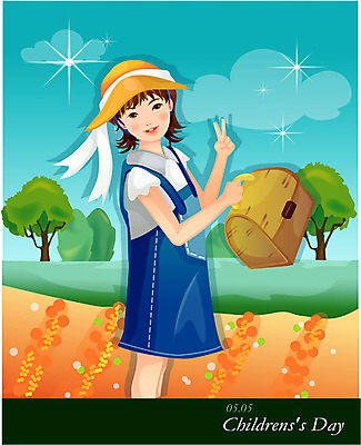 EPS 주간 모자 여자 초등학생 어린이 일러스트 한명 사람 소녀 이벤트 야외 소풍 다이어리 축하 어린이날 감사 도시락 풍선 여자만 여자한명만 어린이만 소녀만 소녀한명만 국내일러스트 자연요소 1 학생 잡화 기념일 감정 음식 컨셉 야외활동 사무용품 파일형식 벡터