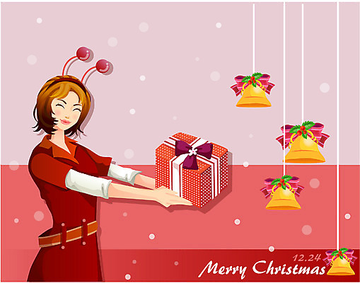 EPS 계절 여자 기념일 크리스마스장식 크리스마스 겨울 일러스트 선물 사랑 한명 사람 이벤트 20대 성인 장식 선물상자 다이어리 종 축하 감사 연중행사 여자만 여자한명만 성인여자만 청년만 청년여자만 성인한명만 청년여자한명만 성인여자한명만 성인만 국내일러스트 1 감정 컨셉 청년 상자 사무용품 파일형식 벡터