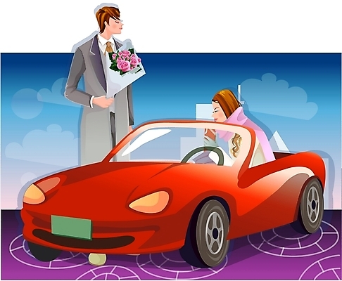 EPS 주간 커플 여자 기념일 남자 꽃 꽃다발 프로포즈 일러스트 승용차 자동차 선물 사람 이벤트 청년 야외 두명 장미 다이어리 로맨틱 축하 스포츠카 빨간차 총각 청년만 성인만 국내일러스트 자연요소 식물 육상교통 컨셉 관계 성인 사무용품 파일형식 벡터