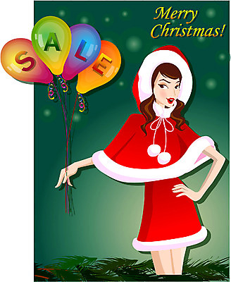 EPS 계절 여자 기념일 종교 크리스마스 겨울 일러스트 한명 사람 이벤트 20대 성인 파티 세일 다이어리 풍선 여자만 여자한명만 성인여자만 청년만 청년여자만 성인한명만 청년여자한명만 성인여자한명만 성인만 국내일러스트 1 청년 사무용품 파일형식 벡터