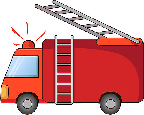 EPS 클립아트 육상교통 일러스트 자동차 사람없음 운송업 특수차량 소방차 사다리차 국내일러스트 산업 교통수단 파일형식 벡터