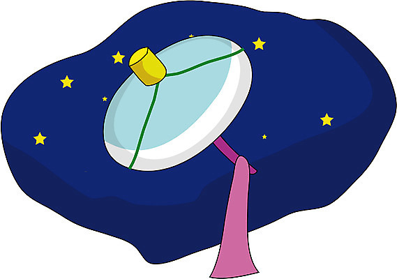 EPS 클립아트 시설물 현대건축 건축 일러스트 안테나 사람없음 우주 인공위성 위성안테나 위성접시 접시안테나 국내일러스트 접시 건축물 통신 파일형식 벡터