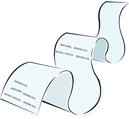 EPS 클립아트 종이 생활용품 일러스트 비즈니스 사람없음 금융 영수증 명세서 국내일러스트 경제 오브젝트 파일형식 벡터