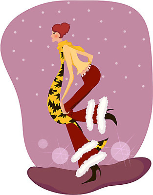 EPS 전신 우먼라이프 웰빙 사계절 계절 여자 패션 겨울 일러스트 한명 서기 사람 20대 성인 야외 눈 겨울옷 멋쟁이 여자만 여자한명만 성인여자만 청년만 청년여자만 성인한명만 청년여자한명만 성인여자한명만 성인만 국내일러스트 자연요소 1 라이프스타일 옷 모션 날씨 청년 파일형식 벡터