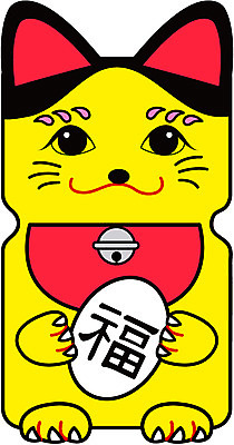 EPS 클립아트 동물 척추동물 육지동물 일본문화 일러스트 포유류 사람없음 반려동물 고양이 복 고양이인형 도자기인형 마네키네코 국내일러스트 동양문화 인형 외국문화 한자 일본전통 파일형식 벡터