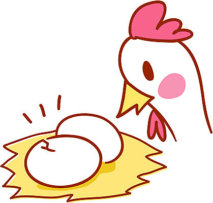 EPS 클립아트 동물 척추동물 일러스트 조류 사람없음 계란 알 일본 가축 닭띠 닭 둥지 암탉 국내일러스트 아시아 십이지신 암컷 파일형식 벡터