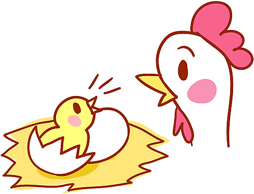 EPS 클립아트 동물 척추동물 일러스트 조류 병아리 사람없음 일본 가축 닭띠 닭 둥지 부화 암탉 국내일러스트 아시아 십이지신 암컷 파일형식 벡터