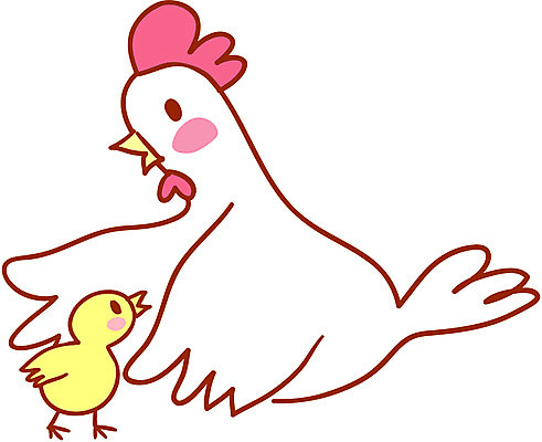 EPS 클립아트 동물 척추동물 일러스트 조류 병아리 사람없음 일본 가축 닭띠 닭 암탉 국내일러스트 아시아 십이지신 암컷 파일형식 벡터