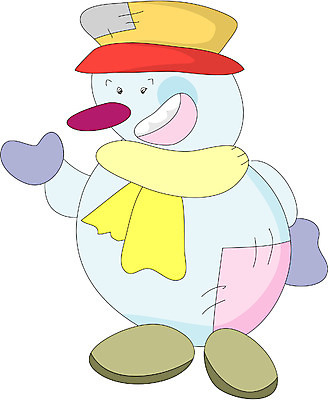 EPS 클립아트 캐릭터 사계절 계절 겨울 일러스트 자연 눈사람 날씨 사람없음 누더기 헌옷 일러캐릭터 옷 생태계 파일형식 벡터