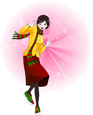 EPS 계절 여자 겨울 일러스트 한명 사람 20대 성인 목도리 기쁨 여자만 여자한명만 성인여자만 청년만 청년여자만 성인한명만 청년여자한명만 성인여자한명만 성인만 국내일러스트 1 잡화 감정 청년 파일형식 벡터