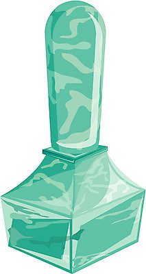 EPS 클립아트 일러스트 비즈니스 사람없음 도장 사무용품 오브젝트 인감 국내일러스트 문구용품 파일형식 벡터