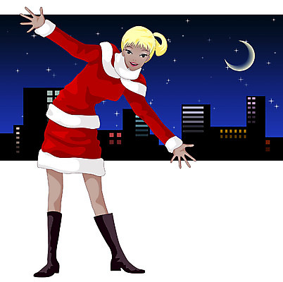 EPS 계절 여자 기념일 종교 크리스마스 겨울 야경 일러스트 한명 사람 이벤트 20대 성인 야외 기쁨 달 여자만 여자한명만 성인여자만 청년만 청년여자만 성인한명만 청년여자한명만 성인여자한명만 성인만 국내일러스트 자연요소 1 감정 청년 야간 파일형식 벡터 풍경_경치