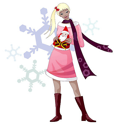 EPS 계절 여자 기념일 종교 인형 크리스마스 겨울 일러스트 한명 사람 이벤트 20대 성인 산타클로스 기쁨 여자만 여자한명만 성인여자만 청년만 청년여자만 성인한명만 청년여자한명만 성인여자한명만 성인만 국내일러스트 1 감정 청년 파일형식 벡터