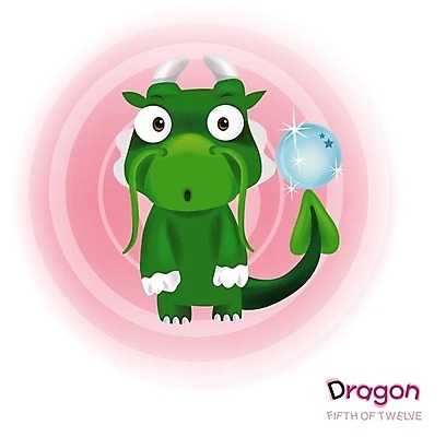 EPS 동물 캐릭터 동물캐릭터 일러스트 사람없음 용띠 십이지신 용 운세 구슬 용캐릭터 여의주 일러캐릭터 파일형식 벡터