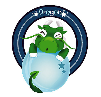 EPS 동물 캐릭터 동물캐릭터 일러스트 사람없음 용띠 십이지신 용 운세 구슬 용캐릭터 여의주 일러캐릭터 파일형식 벡터