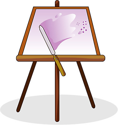 EPS 클립아트 일러스트 미술 사람없음 미술도구 이젤 화구 국내일러스트 문화예술 오브젝트 파일형식 벡터