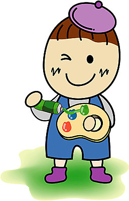 EPS 전신 클립아트 직업 남자 초등학생 어린이 일러스트 미술 한명 서기 사람 소년 물감 미술도구 팔레트 화가 남자만 남자한명만 어린이만 소년만 소년한명만 국내일러스트 1 학생 모션 문화예술 오브젝트 파일형식 벡터