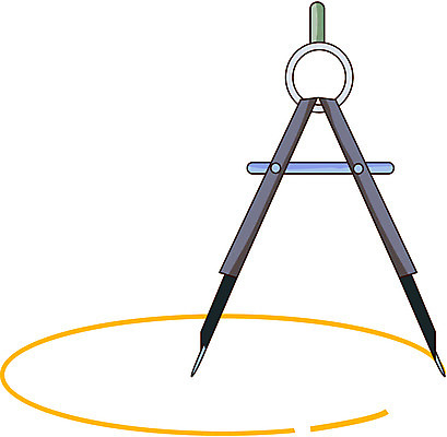 문화예술 문구용품 오브젝트 파일형식 벡터 미술 컴파스 미술도구 제도용품 사람없음 EPS 국내일러스트 일러스트