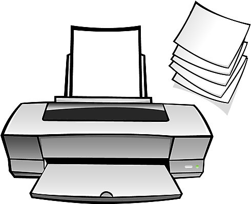 문구용품 전자제품 장비 오브젝트 파일형식 벡터 인쇄기 사무용품 컴퓨터용품 인쇄장치 출력장치 종이 사람없음 EPS 국내일러스트 일러스트