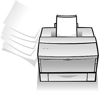문구용품 전자제품 장비 오브젝트 파일형식 벡터 인쇄기 사무용품 컴퓨터용품 인쇄장치 출력장치 레이저젯프린터 종이 사람없음 EPS 국내일러스트 일러스트