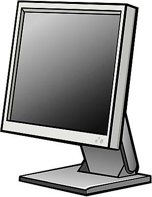 문구용품 컴퓨터 파일형식 벡터 모니터 오브젝트 사무용품 액정화면 평면 사람없음 EPS 국내일러스트 일러스트