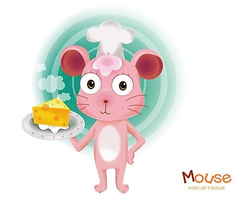 EPS 동물 척추동물 캐릭터 육지동물 일러스트 포유류 치즈 요리 사람없음 요리사 십이지신 운세 쥐띠 쥐 일러캐릭터 직업 유제품 설치류 파일형식 벡터