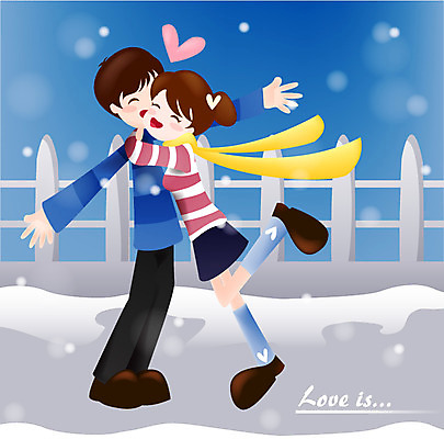 EPS 커플 여자 남자 일러스트 포옹 화이트데이 발렌타인데이 사랑 사람 소년 두명 로맨틱 국내일러스트 감정 어린이 컨셉 관계 안기 데이이벤트 파일형식 벡터