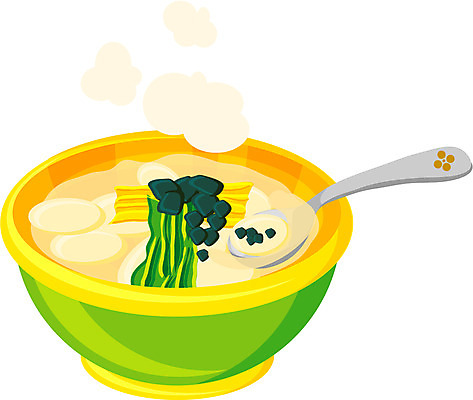 EPS 명절 한식 음식 일러스트 새해 한국 사람없음 설날 숟가락 전통음식 분식 겨울음식 국 떡국 설음식 국내일러스트 전통 기념일 아시아 겨울 수저 파일형식 벡터