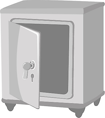 EPS 생활용품 일러스트 사람없음 사물함 오브젝트 보관함 금고 귀중품 국내일러스트 파일형식 벡터