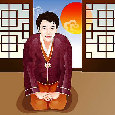 EPS 사계절 계절 명절 남자 겨울 일러스트 새해 실내 한명 사람 20대 성인 설날 전통의상 한복 남자만 남자한명만 성인남자만 청년만 청년남자만 청년남자한명만 성인한명만 성인남자한명만 성인만 국내일러스트 1 한국전통 전통 기념일 청년 내부 파일형식 벡터