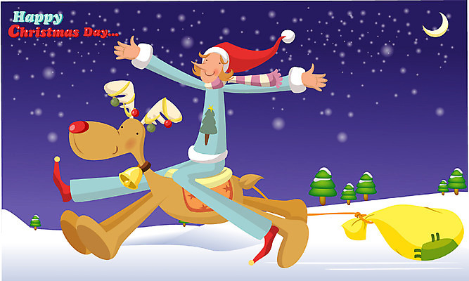 EPS 계절 기념일 남자 별 종교 크리스마스 겨울 일러스트 선물 한명 사람 20대 성인 산타클로스 루돌프 달 야간 보따리 남자만 남자한명만 성인남자만 청년만 청년남자만 청년남자한명만 성인한명만 성인남자한명만 성인만 국내일러스트 자연요소 1 사슴 이벤트 청년 파일형식 벡터