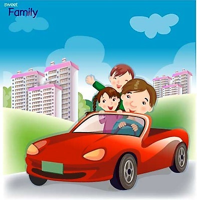 EPS 주간 구름 여자 남자 딸 행복 아들 어린이 일러스트 가정 가족 승용차 자동차 아파트 주택 사랑 가족애 사람 앉기 야외 건물 세명 부모 소풍 화목 기쁨 드라이브 운전 자녀 아빠 핵가족 즐거움 외출 스포츠카 빨간차 국내일러스트 자연요소 건축물 감정 육상교통 컨셉 관계 모션 야외활동 파일형식 벡터
