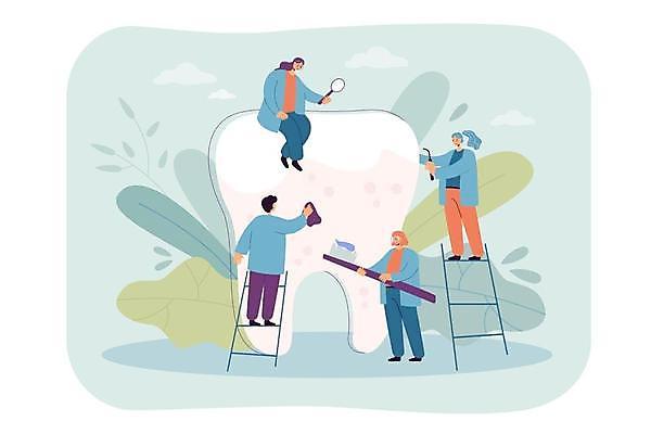 EPS 해외이미지 직업 컨셉 일러스트 유리 건강 치과 사람 치료 사무실 약 시험 의사 붓 업무 구멍 그룹 플랫 확대 치아 칫솔 질병 작음 큼 청소 서비스 치과의사 예방 방문 외과 박테리아 틀니 순서 돌봄 위생관리 치아교정 해외일러스트 교육 비즈니스 의학 모션 재질 병원 관리 위생용품 의료진 작업 소화기관 크기 교정 파일형식 벡터 이미지허브