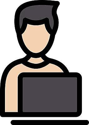 EPS 해외이미지 남자 인터넷 일러스트 비즈니스 노동자 대화 노트북 사무실 헤드폰 업무 작업 센터 플랫 종업원 고객 책상 서비스 텔레마케팅 부름 온라인 해결 고용 불평 지원 헬프 아바타 대리인 해외일러스트 직업 음향기기 가구 모션 말하기 사람 전자제품 구직 도움 서비스업 채용 파일형식 벡터 이미지허브