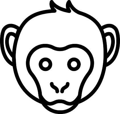 EPS 해외이미지 동물 캐릭터 디자인 행복 얼굴 일러스트 자연 미술 미소 그래픽 머리 원숭이 숲 시원함 만화 심볼 사인 코믹 유인원 침팬지 고립 해외일러스트 일러캐릭터 감정 포유류 문화예술 표정 신체부위 생태계 파일형식 벡터 사람 이미지허브