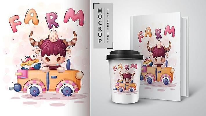 EPS 해외이미지 동물 캐릭터 어린이 일러스트 반려동물 페인트 아기 만화 해외일러스트 일러캐릭터 사람 파일형식 벡터 이미지허브