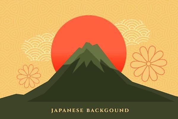 EPS 해외이미지 모양 디자인 선 백그라운드 컨셉 일러스트 벽지 추상 산 미술 동양인 그래픽 장식 태양 일본 원형 레이아웃 후지산 스칸디나비아 테마 멤피스디자인 미니멀리스트 미니멀 해외일러스트 자연요소 도형 아시아 무늬 문화예술 인종 세계문화유산 파일형식 벡터 나라 사람 문화재 이미지허브