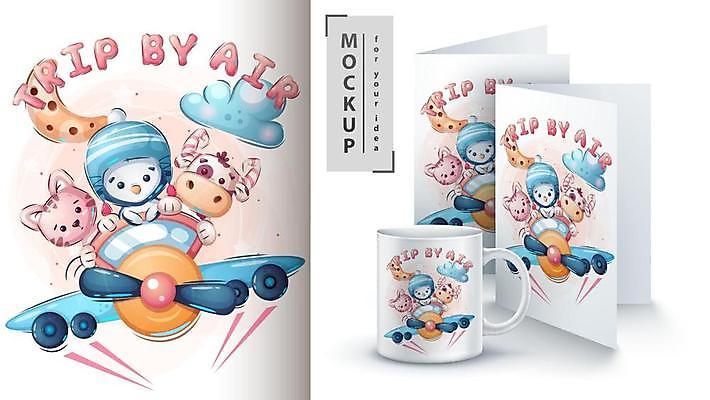 EPS 해외이미지 동물 캐릭터 어린이 일러스트 페인트 아기 만화 해외일러스트 일러캐릭터 사람 파일형식 벡터 이미지허브