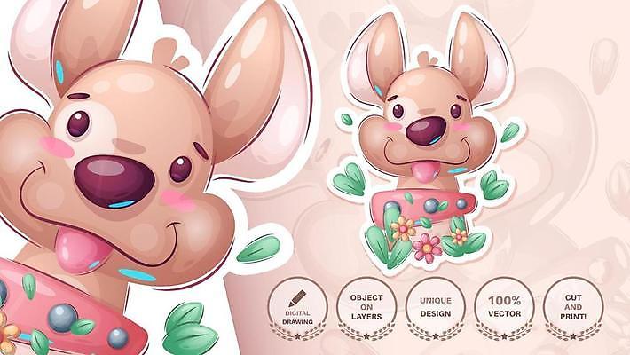 EPS 해외이미지 동물 캐릭터 어린이 패턴 일러스트 수채화 반려동물 페인트 아기 만화 해외일러스트 일러캐릭터 무늬 사람 파일형식 벡터 이미지허브