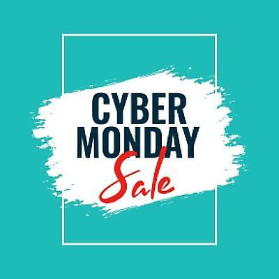 EPS 해외이미지 디자인 배너 백그라운드 일러스트 사각프레임 사람없음 파란색 쇼핑 세일 사이버먼데이 해외일러스트 컬러 프레임 이벤트 사각형 파일형식 벡터 이미지허브