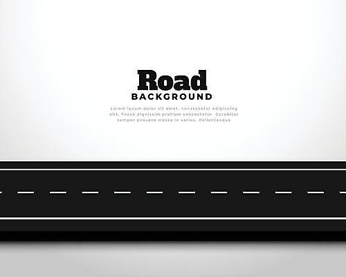 EPS 해외이미지 백그라운드 일러스트 타이포그라피 사람없음 고속도로 직진 해외일러스트 문자 도로 파일형식 벡터 이미지허브