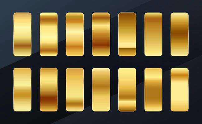 EPS 해외이미지 디자인 일러스트 사람없음 세트 검은색 금색 고급 엘리먼트 해외일러스트 컬러 컨셉 파일형식 벡터 이미지허브