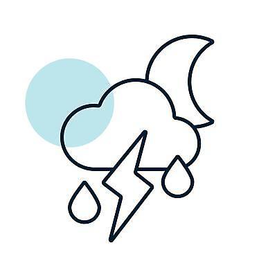 EPS 해외이미지 구름 계절 일러스트 하늘 바람 날씨 물 여름 어둠 달 떨어짐 야간 번개 예측 달빛 심볼 사인 윤곽 폭풍 흐림 뇌우 해외일러스트 자연요소 컨셉 파일형식 벡터 이미지허브