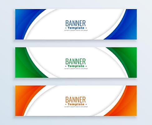 EPS 해외이미지 디자인 배너 곡선 일러스트 비즈니스 사람없음 그래픽 가로 세트 모던 해외일러스트 선 파일형식 벡터 이미지허브