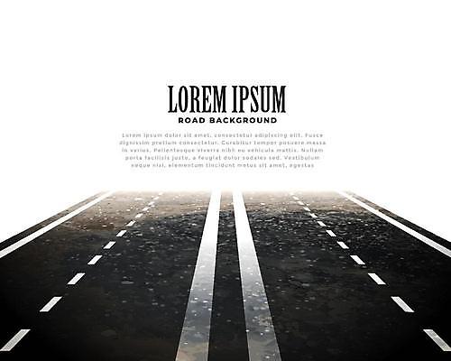 EPS 해외이미지 도로 백그라운드 일러스트 타이포그라피 사람없음 고속도로 직진 해외일러스트 문자 길 교통시설 파일형식 벡터 이미지허브