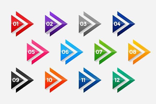 EPS 해외이미지 모양 1 디자인 일러스트 가이드 표시 세트 컬러풀 숫자 꼬리표 인포그래픽 발표 수집 심볼 사인 옵션 팩 질서 타이틀 단계 총알 상형문자 충고 표제 항목 스타일 목차 강조 해외일러스트 직업 문자 무기 컬러 라벨 화장품 예절 파일형식 벡터 이미지허브