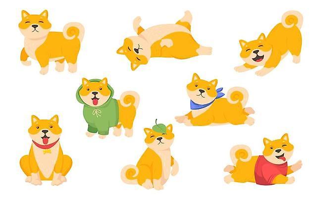 EPS 해외이미지 동물 행복 포즈 백그라운드 컨셉 일러스트 장난 포유류 놀이 앉기 반려동물 세트 걷기 귀여움 일본 스트레칭 코트 흰색 개 강아지 만화 모피 수집 솜털 주둥이 송곳니 거짓말 고립 기르기 해외일러스트 감정 아시아 컬러 모션 운동 외투 치아 돌봄 파일형식 벡터 이미지허브