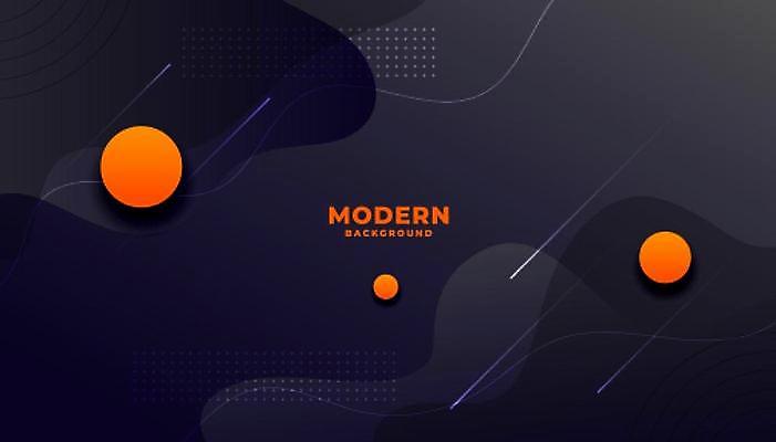 EPS 해외이미지 디자인 백그라운드 일러스트 추상 사람없음 주황색 원형 남색 그림 웨이브 대각선 미니멀 해외일러스트 도형 선 컬러 무늬 파일형식 벡터 이미지허브