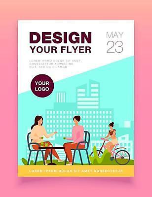 EPS 해외이미지 디자인 여자 커피 의자 일러스트 대화 들기 앉기 성인 건물 세명 파란색 자전거 마시기 다리꼬기 도시 승차 찻잔 홍보물 성인여자만 테이블롤 해외일러스트 건축물 음료 빵 컬러 가구 모션 잔 말하기 사람 바이크 여자만 성인만 파일형식 벡터 이미지허브